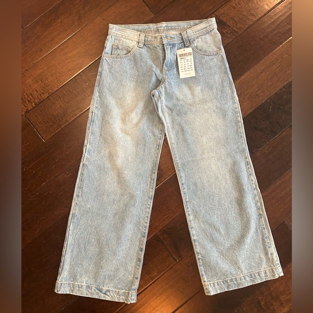 Brandy Melville / John Galt Brand New Jeans. Size small. Light wash. Brand new.